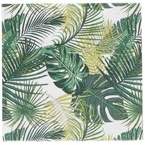 Harman Palm Leaf paper luncheon napkin-20 count x 2 packs-NWT